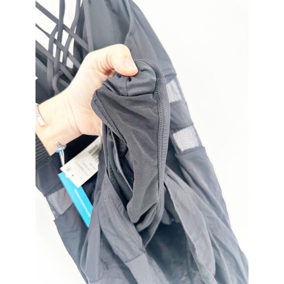 Bleu Rod Beattie Plus Size Don't Mesh With Me Cross Back Swim Dress 18W NEW - Picture 5 of 10